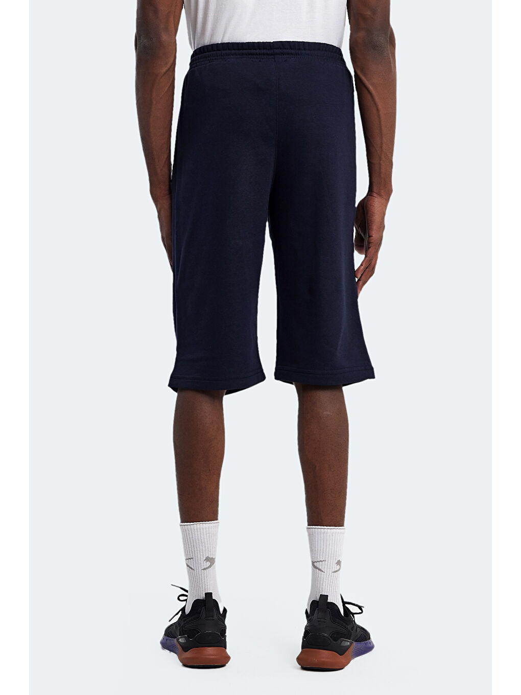 NEER Erkek Cepli Kapri Lacivert Şort-4