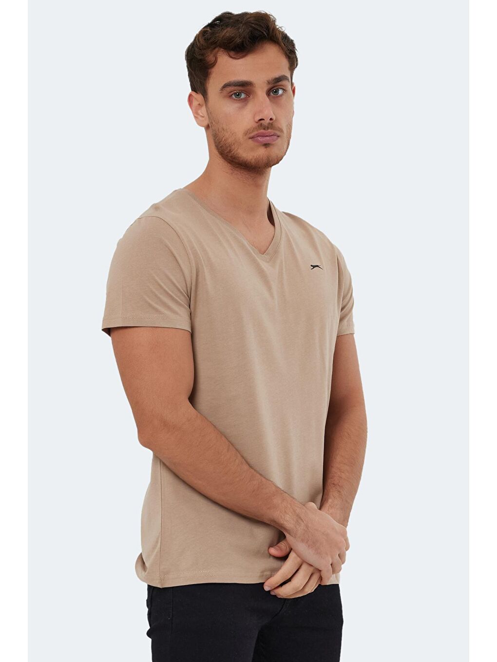 SLAZENGER Bej RIVALDO Erkek T-Shirt Bej - 2