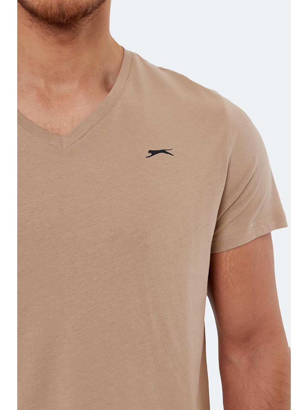 SLAZENGER Bej RIVALDO Erkek T-Shirt Bej - 3