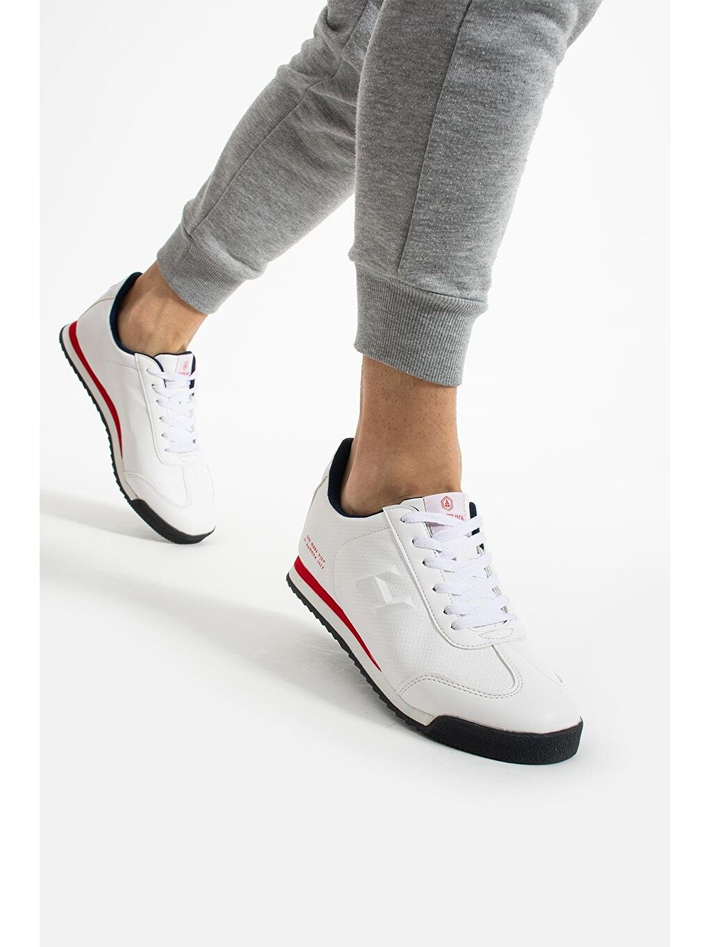 Pico Beyaz-Kırmızı Erkek Spor Ayakkabı-1