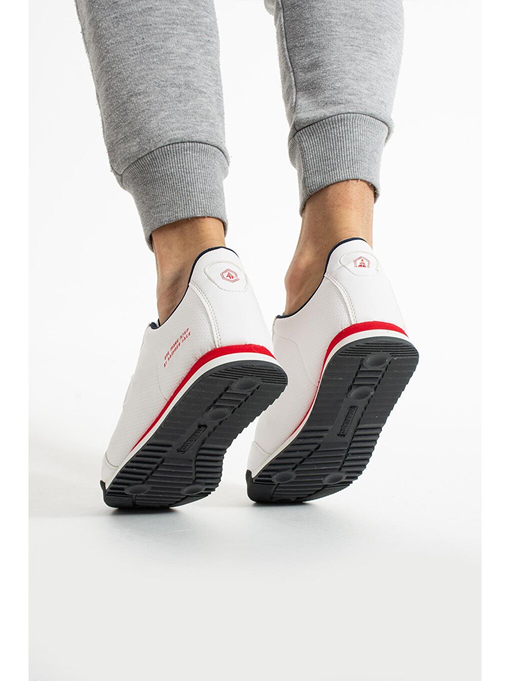 Pico Beyaz-Kırmızı Erkek Spor Ayakkabı