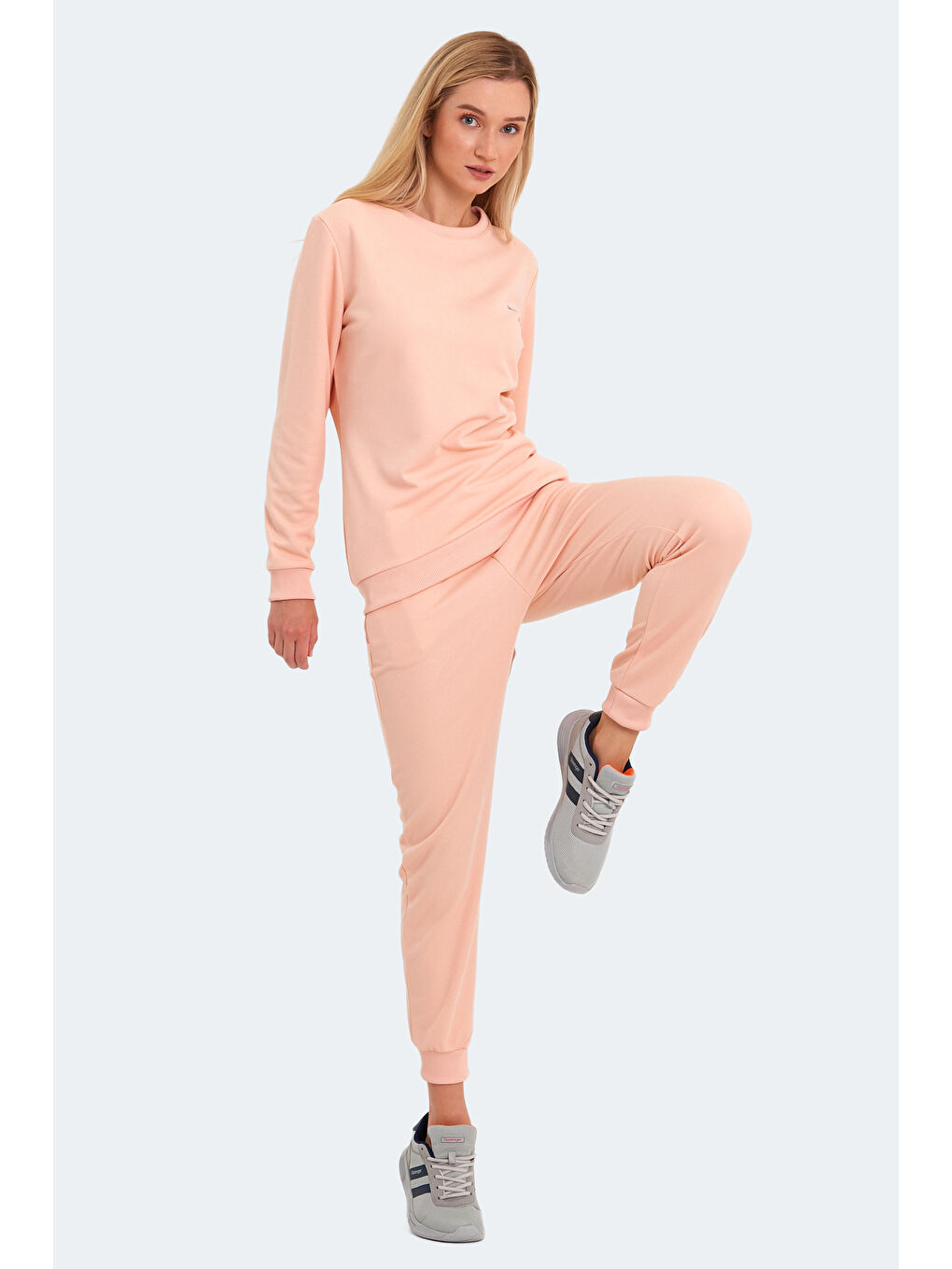 Pembe OLINDA Kadın Cepli Pudra Eşofman Takımı-3