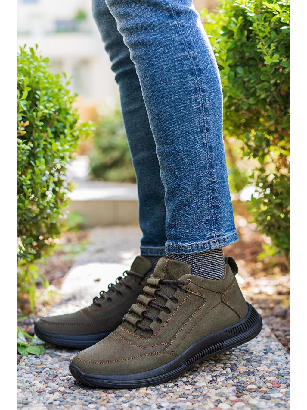 BLAKE 3PR Haki Erkek Günlük Ayakkabı-1