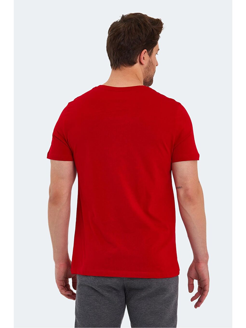 SLAZENGER Kırmızı RIVALDO Erkek T-Shirt Kırmızı - 1