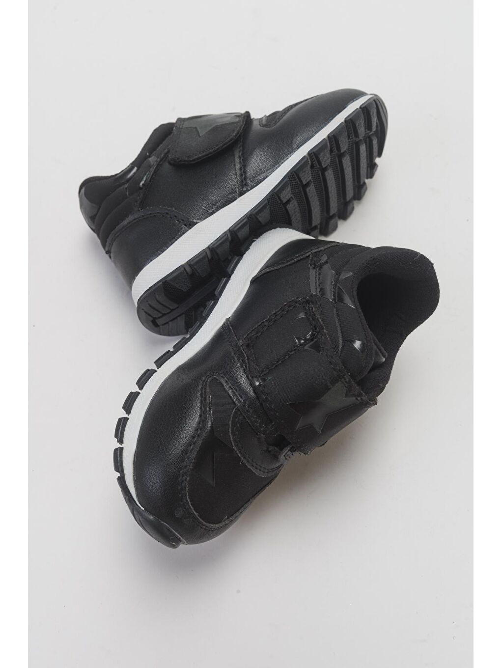 Erkek Çocuk Siyah Suni Deri Çocuk Bot-3
