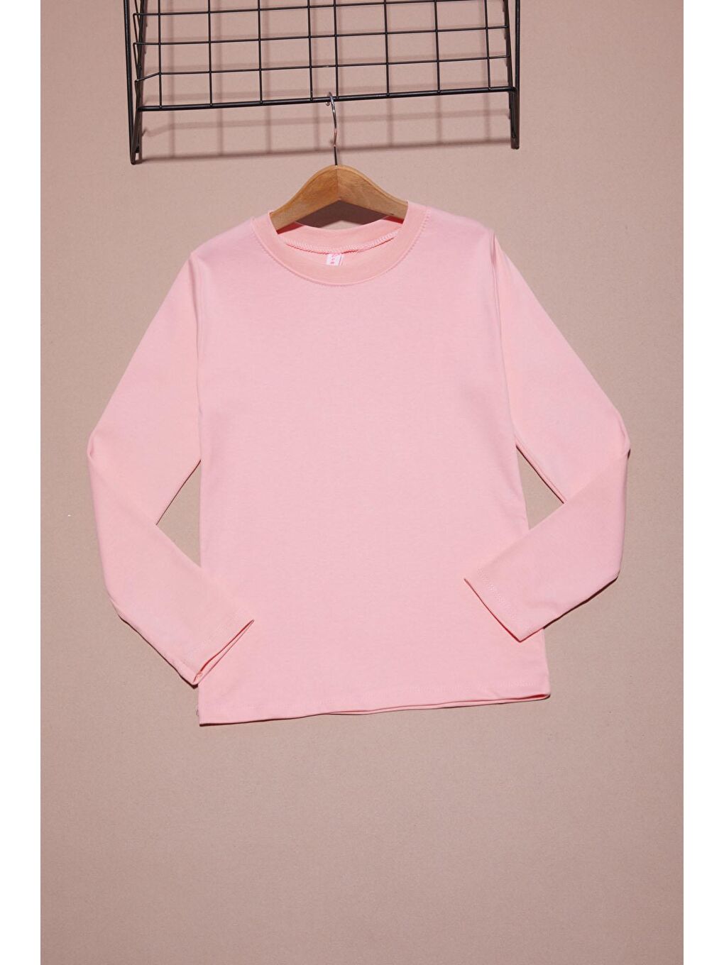 Pembe Life Kids Club Pembe Uzun Kollu Kız Çocuk Düz Sweatshirt 16427