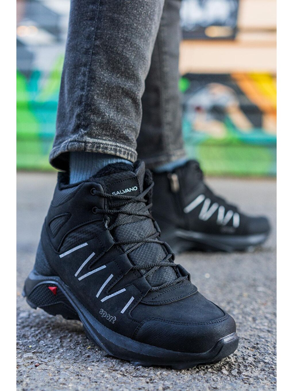 NIGHT HI 3PR Siyah Erkek Outdoor Bot-1