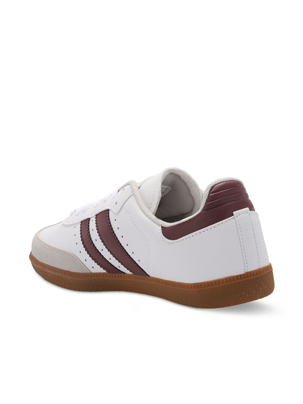 PING Erkek Sneaker Ayakkabı Beyaz / Bordo-2