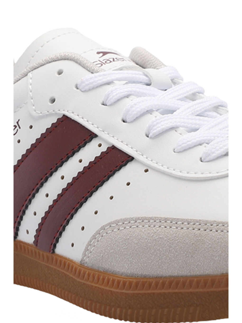 PING Erkek Sneaker Ayakkabı Beyaz / Bordo-3