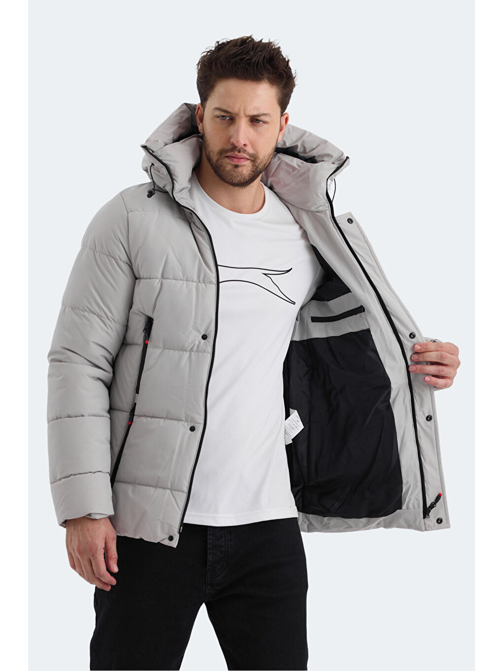 GAFAR Erkek Mont  Kaban Bej-5