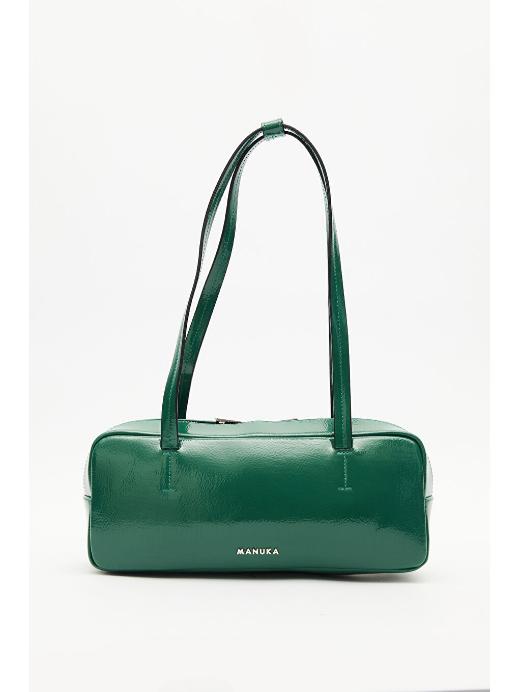 French Baget Çanta Yeşil-3