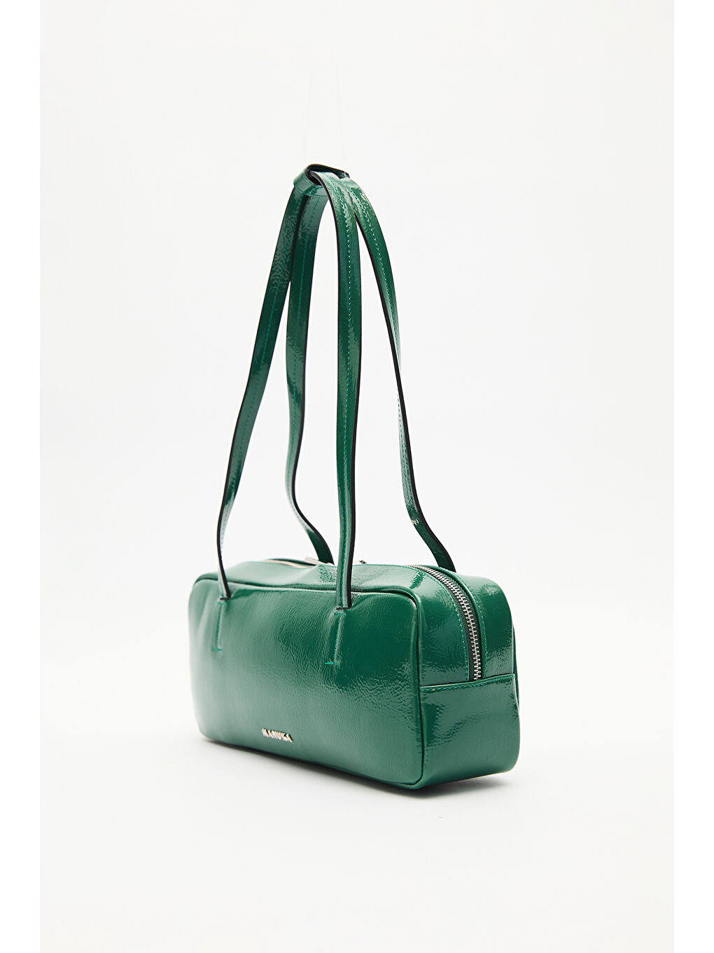 French Baget Çanta Yeşil-5