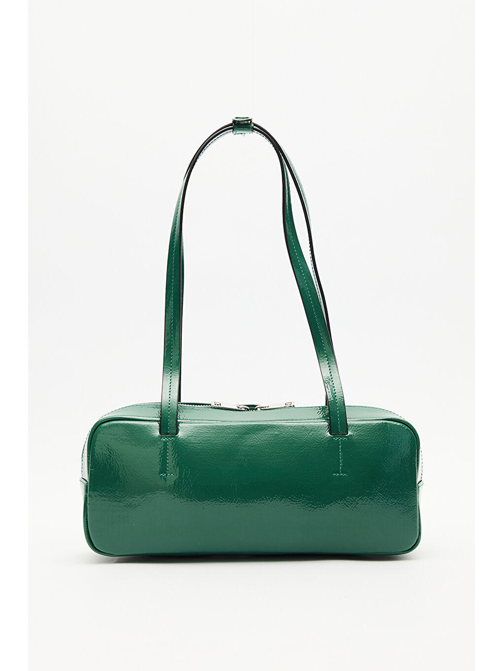 French Baget Çanta Yeşil-7