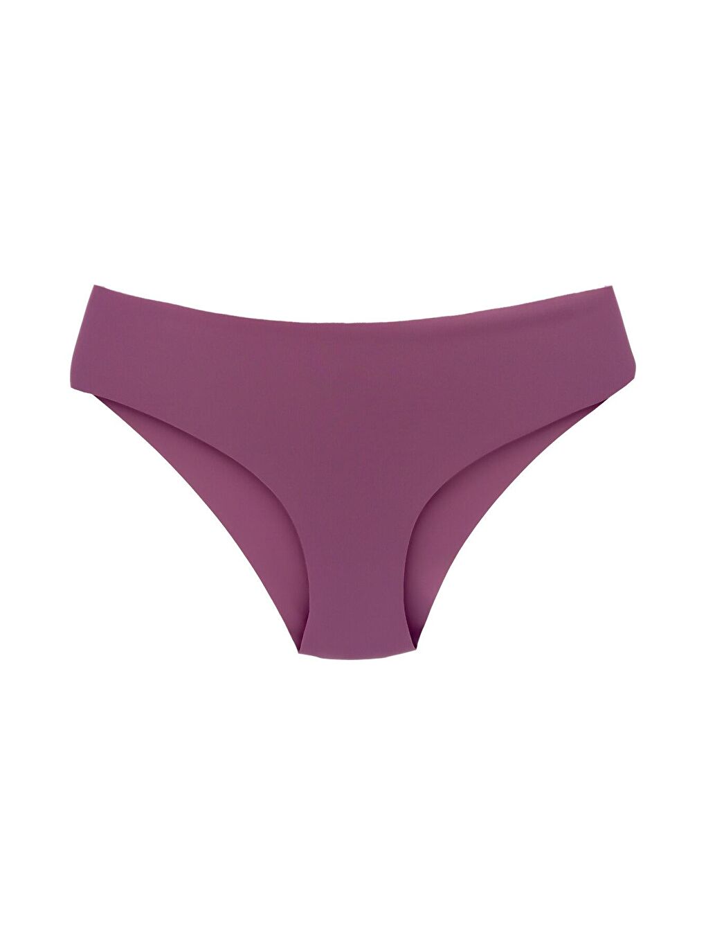 Karışık İnterlok Lazer Kesim İz Yapmaz Slip Kadın Külot 5'li-4