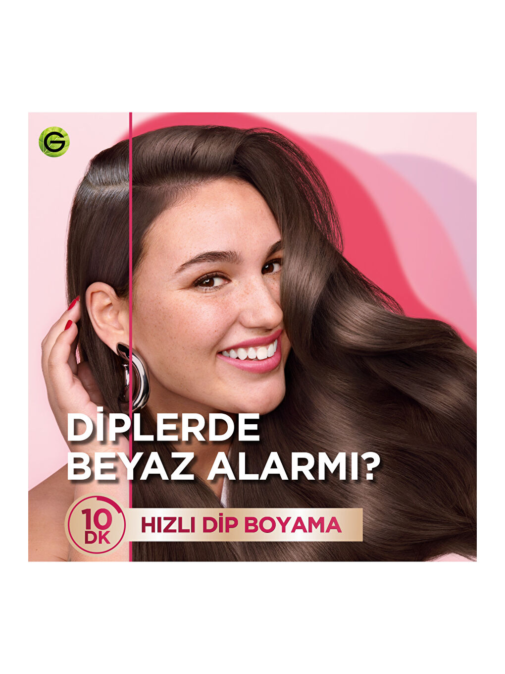 Color Shampoo Retouch Şampuan Kolaylığında Dip Boyası, Açık Kahve 5.0-4