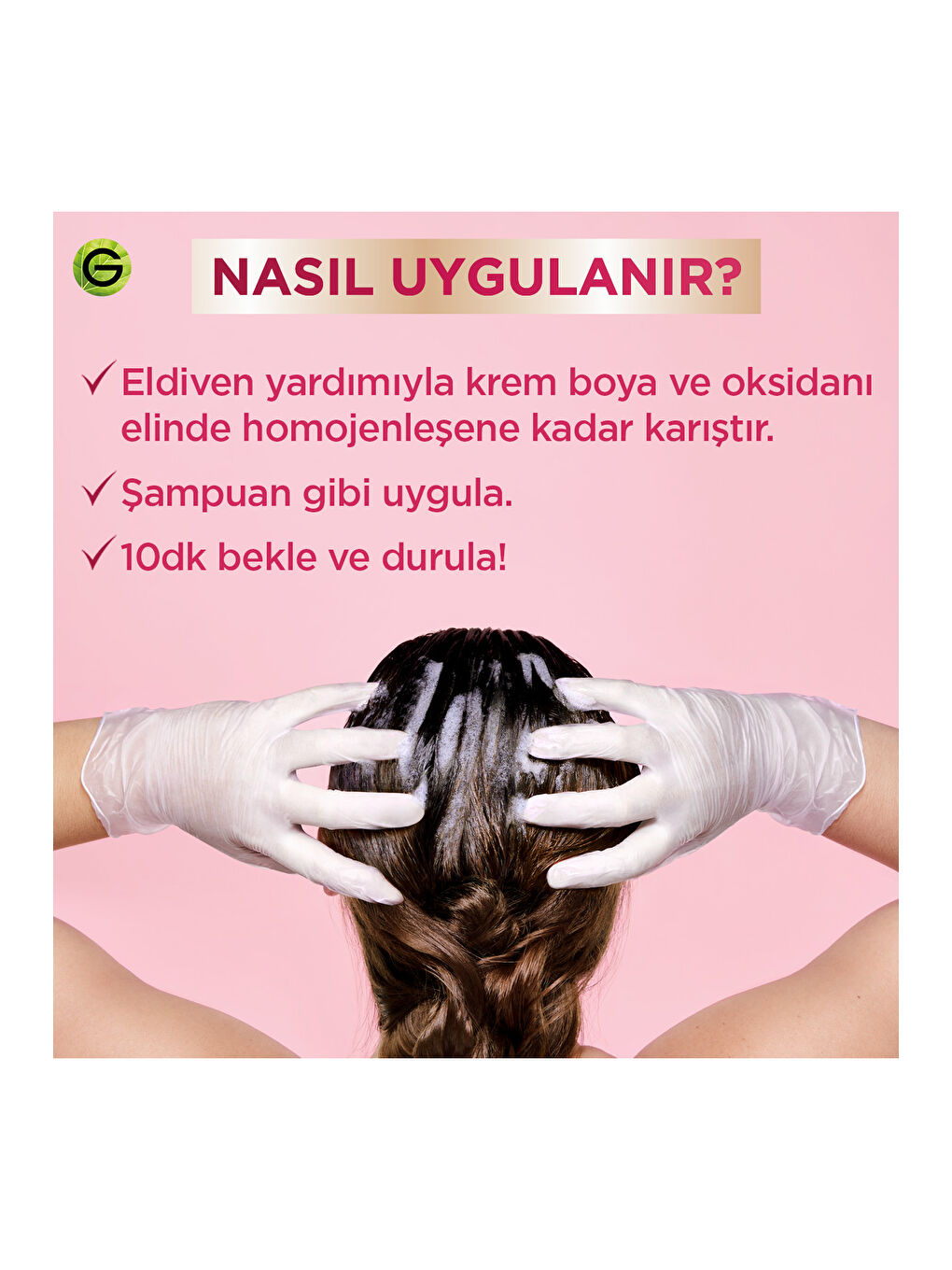 Color Shampoo Retouch Şampuan Kolaylığında Dip Boyası, Açık Kahve 5.0-7