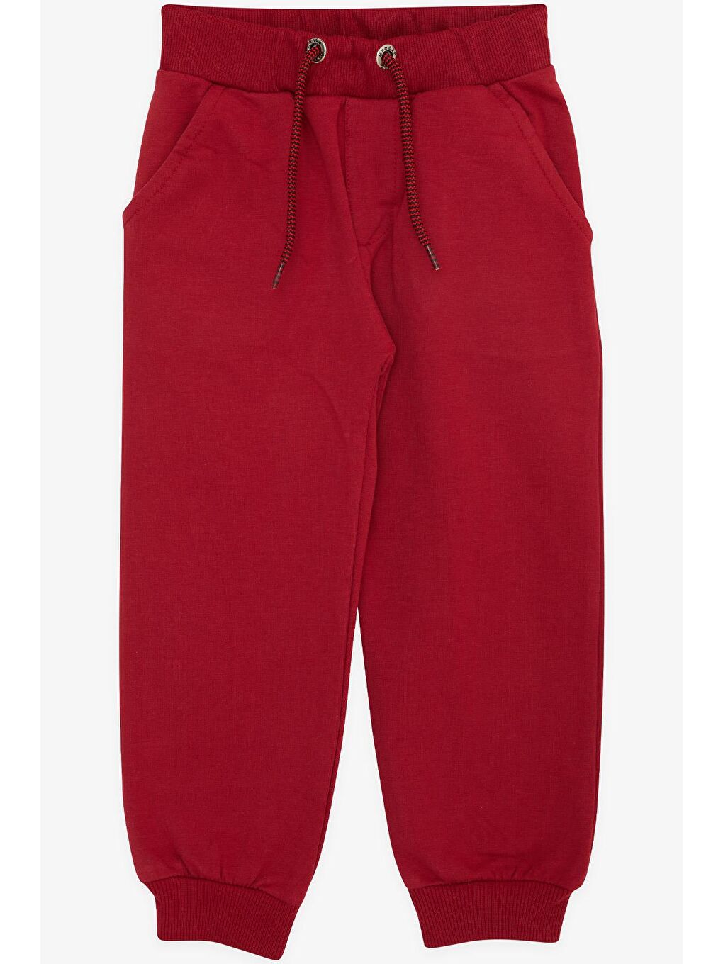 Erkek Çocuk Eşofman Altı Cepli Bordo (3-8 Yaş)