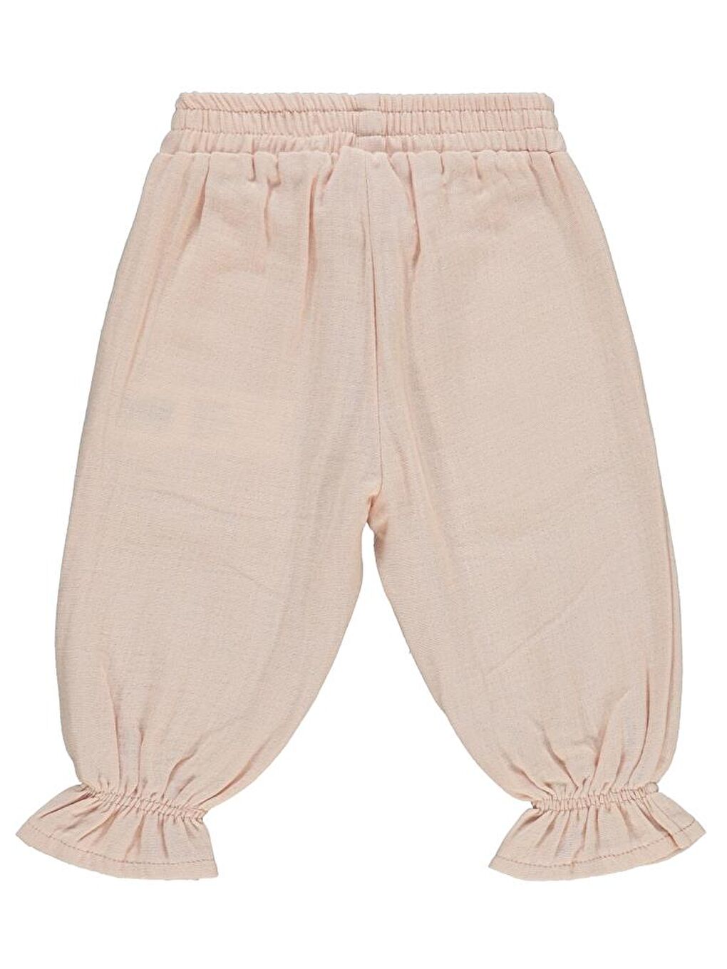 Pembe Baby Müslin Basic 6-18 Ay Pantolon - Pudra 6-9 Ay-1