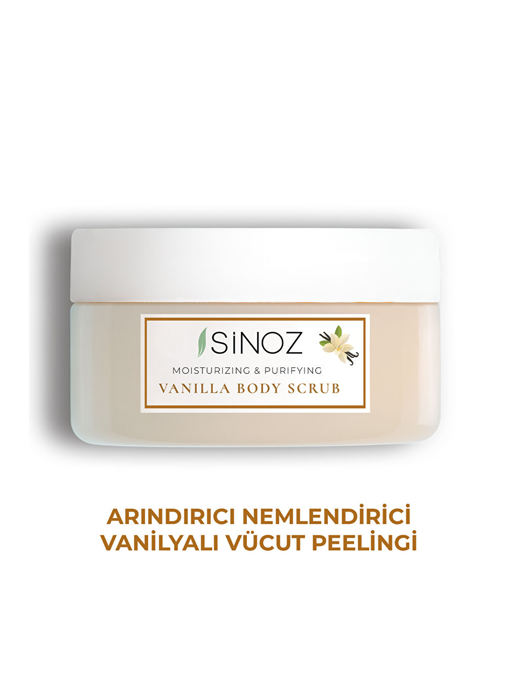 Arındırıcı Ve Nemlendirici Vücut Peelingi - Vanilya 300 Gr