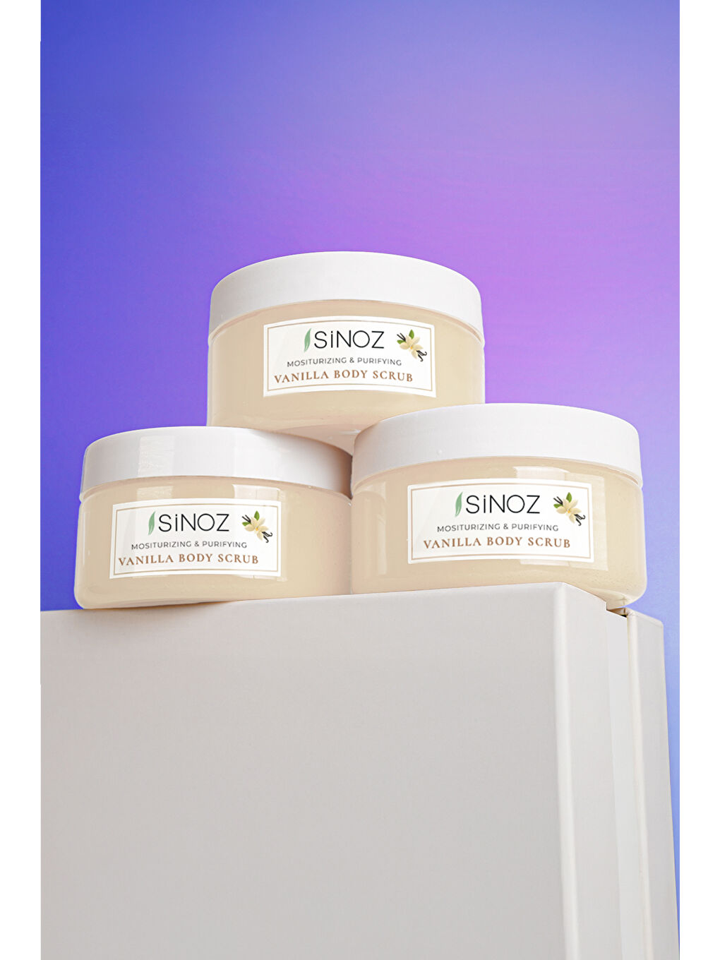 Arındırıcı Ve Nemlendirici Vücut Peelingi - Vanilya 300 Gr-4