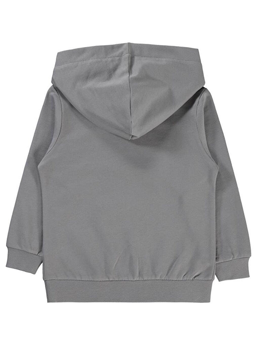 Boys Streetball Baskılı 2-5 Yaş Sweatshirt - Gri 5-6 Yaş