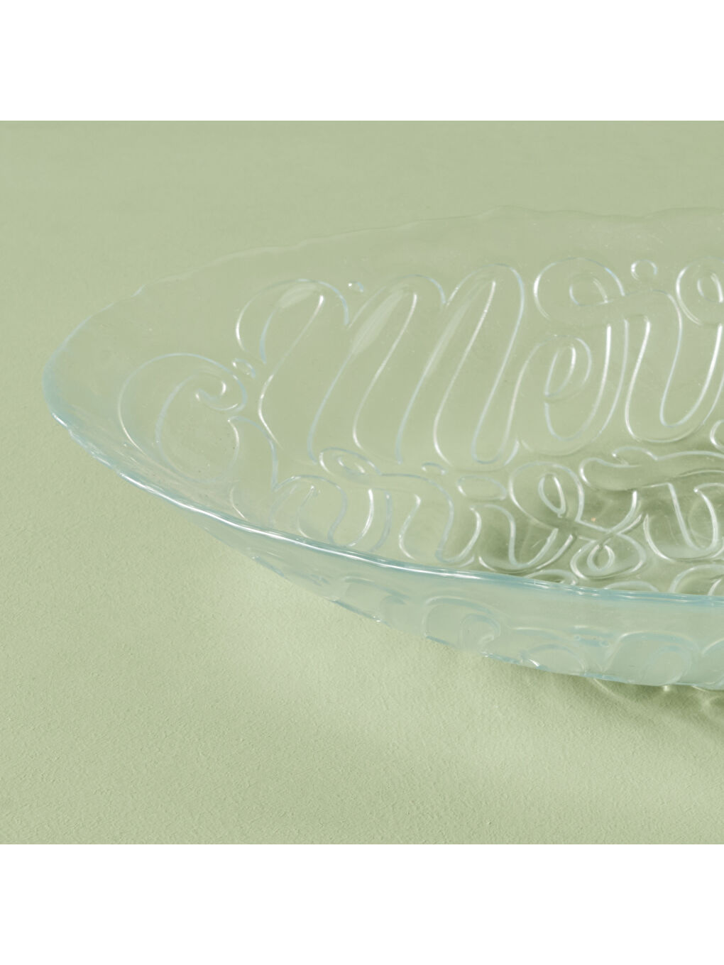 Bej Merry Cam Sunum Kasesi Naturel (32 cm)-2