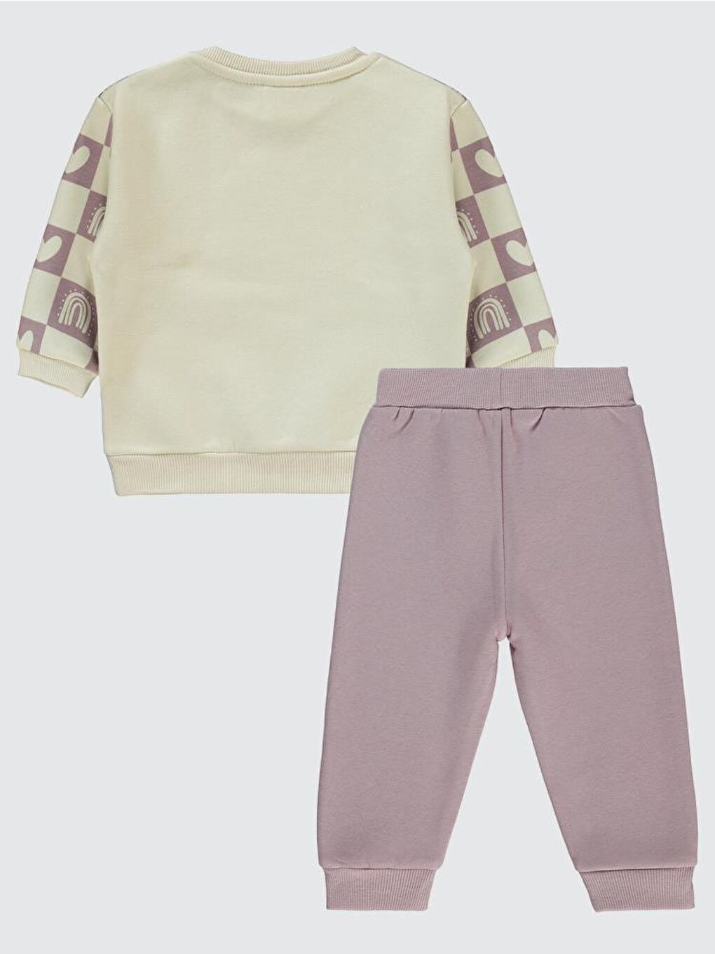 Baby Dama Desen 6-18 Ay Takım - Lila 12-18 Ay-2