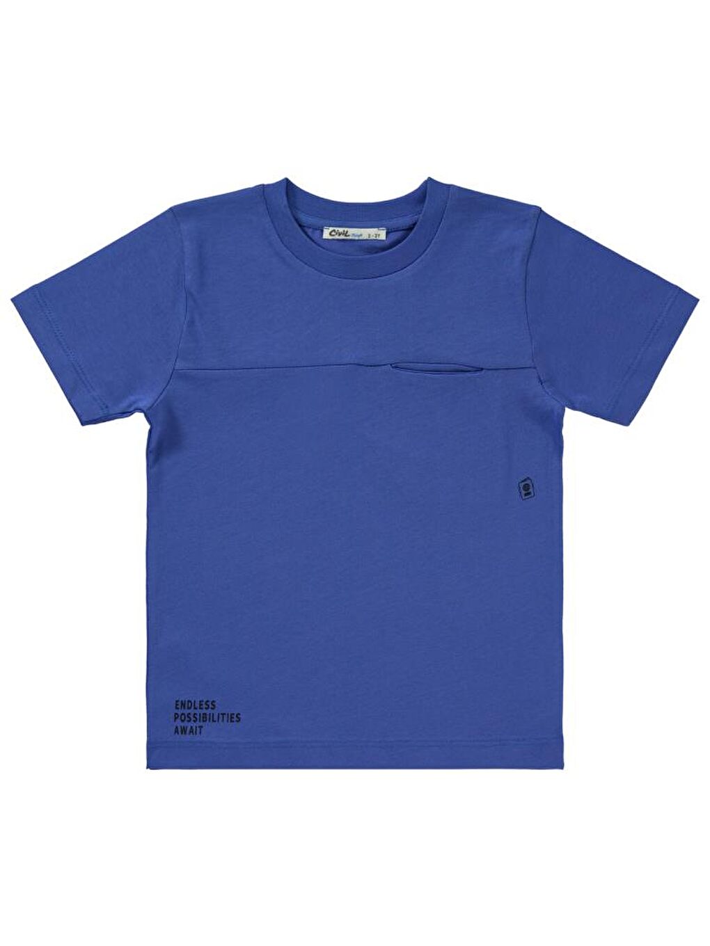 Boys Endless Baskılı 2-5 Yaş Takım - Mavi 4-5 Yaş-1