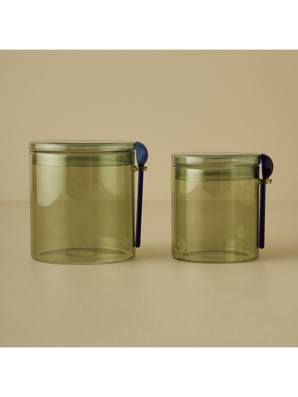 Colors Kaşıklı Kavanoz Yeşil (1110 cc)-2