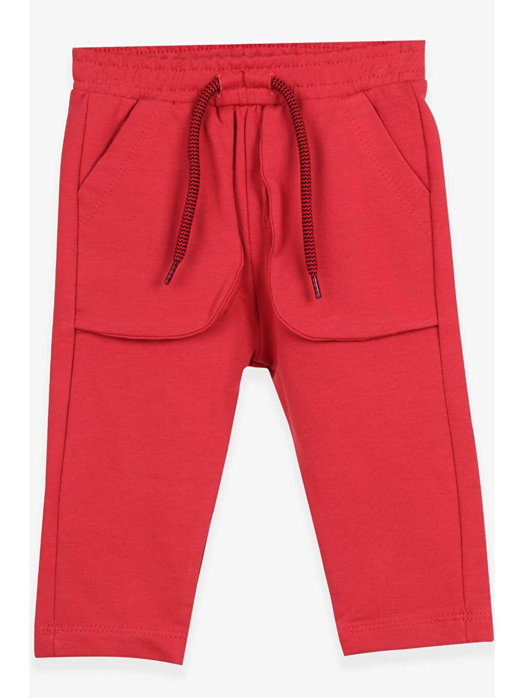 Kahverengi Erkek Çocuk Eşofman Altı Torba Cepli Kiremit (1-3 Yaş)