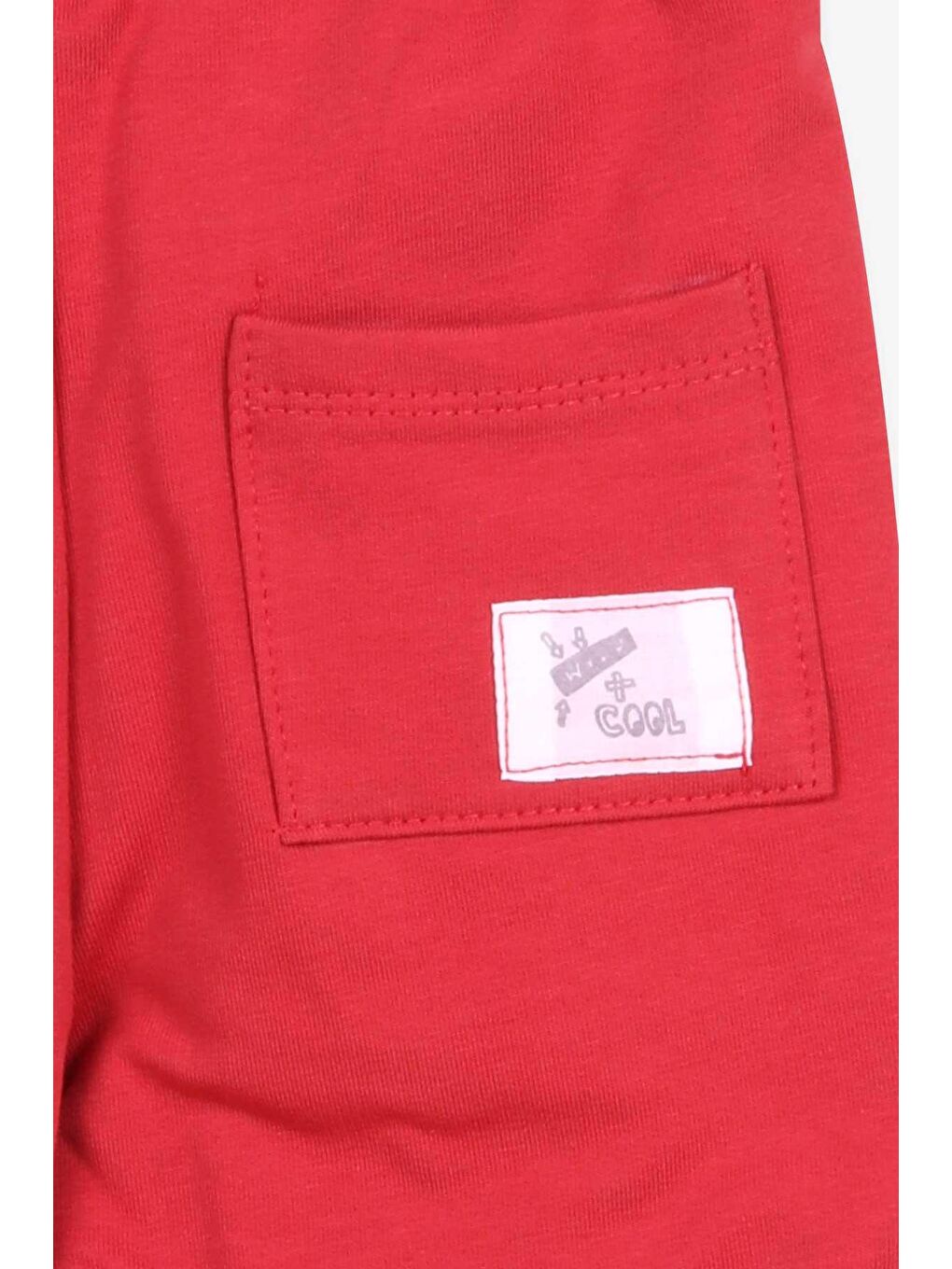 Kahverengi Erkek Çocuk Eşofman Altı Torba Cepli Kiremit (1-3 Yaş)-3