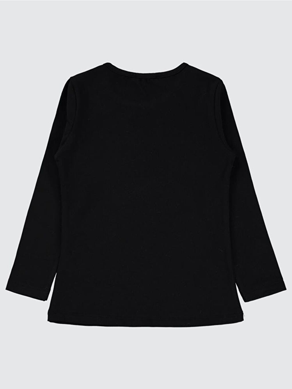 Girls Beautiful Baskılı 2-5 Yaş Sweatshirt - Siyah 3-4 Yaş