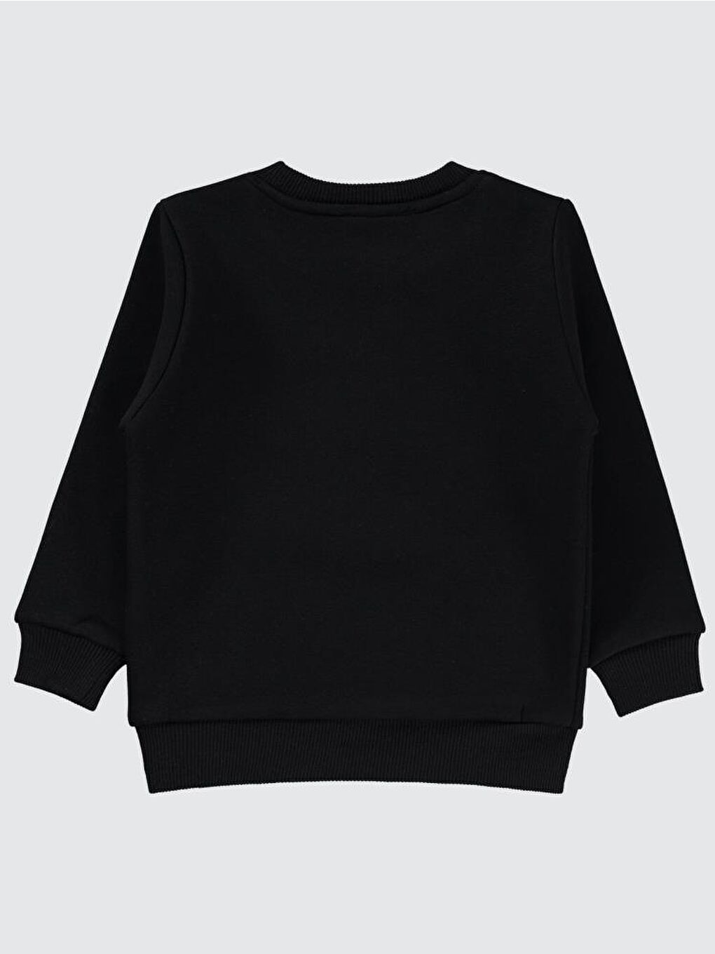 Boys Qr Kod Etiketli 2-5 Yaş Sweatshirt - Siyah 2-3 Yaş