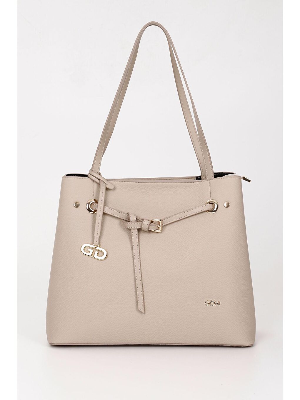 Bej BEJ  Büyük Boy Kadın Omuz Çantası B5454