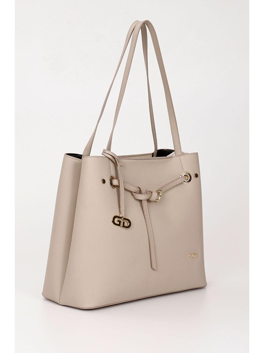 Bej BEJ  Büyük Boy Kadın Omuz Çantası B5454-1