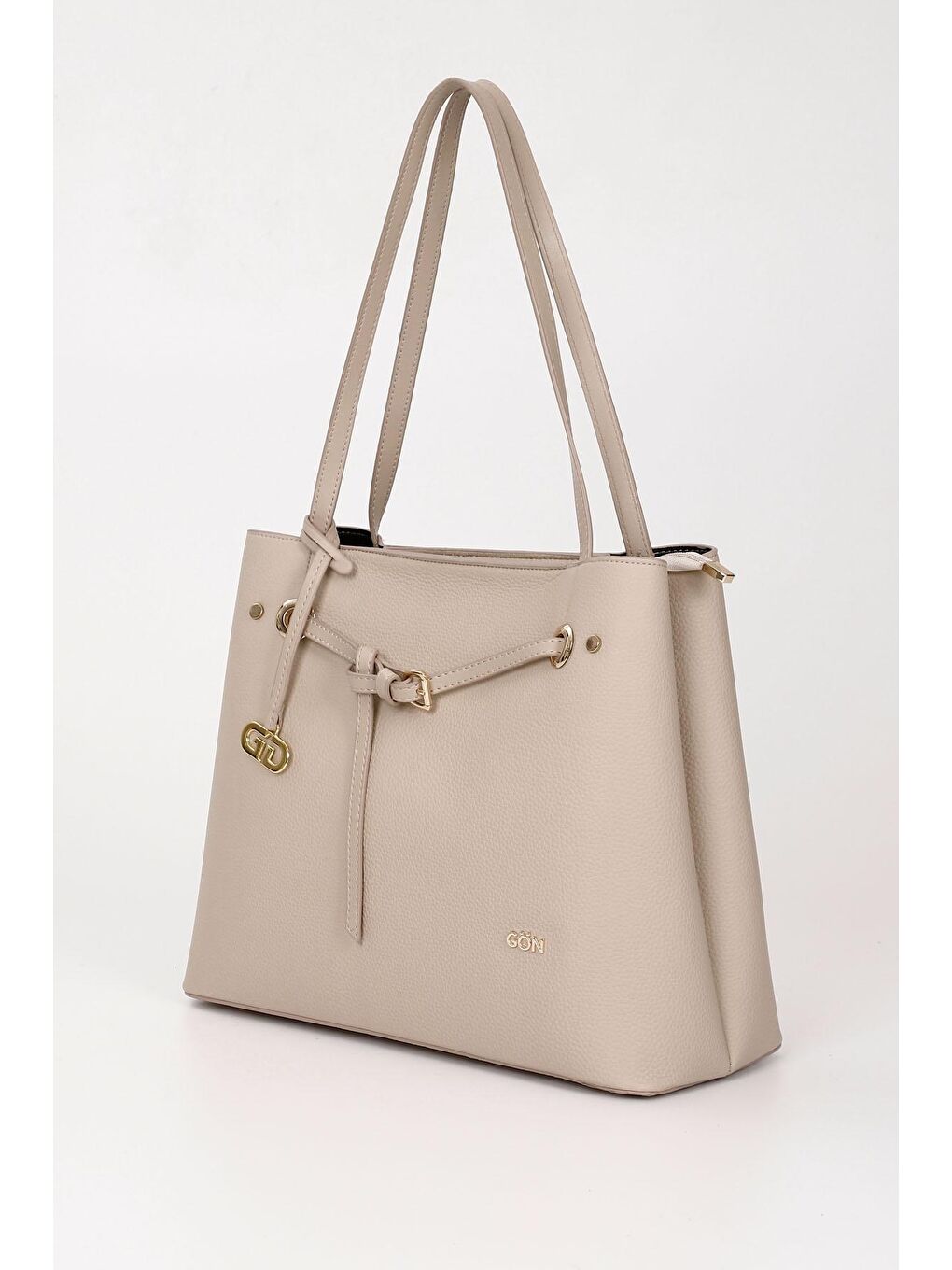 Bej BEJ  Büyük Boy Kadın Omuz Çantası B5454-2