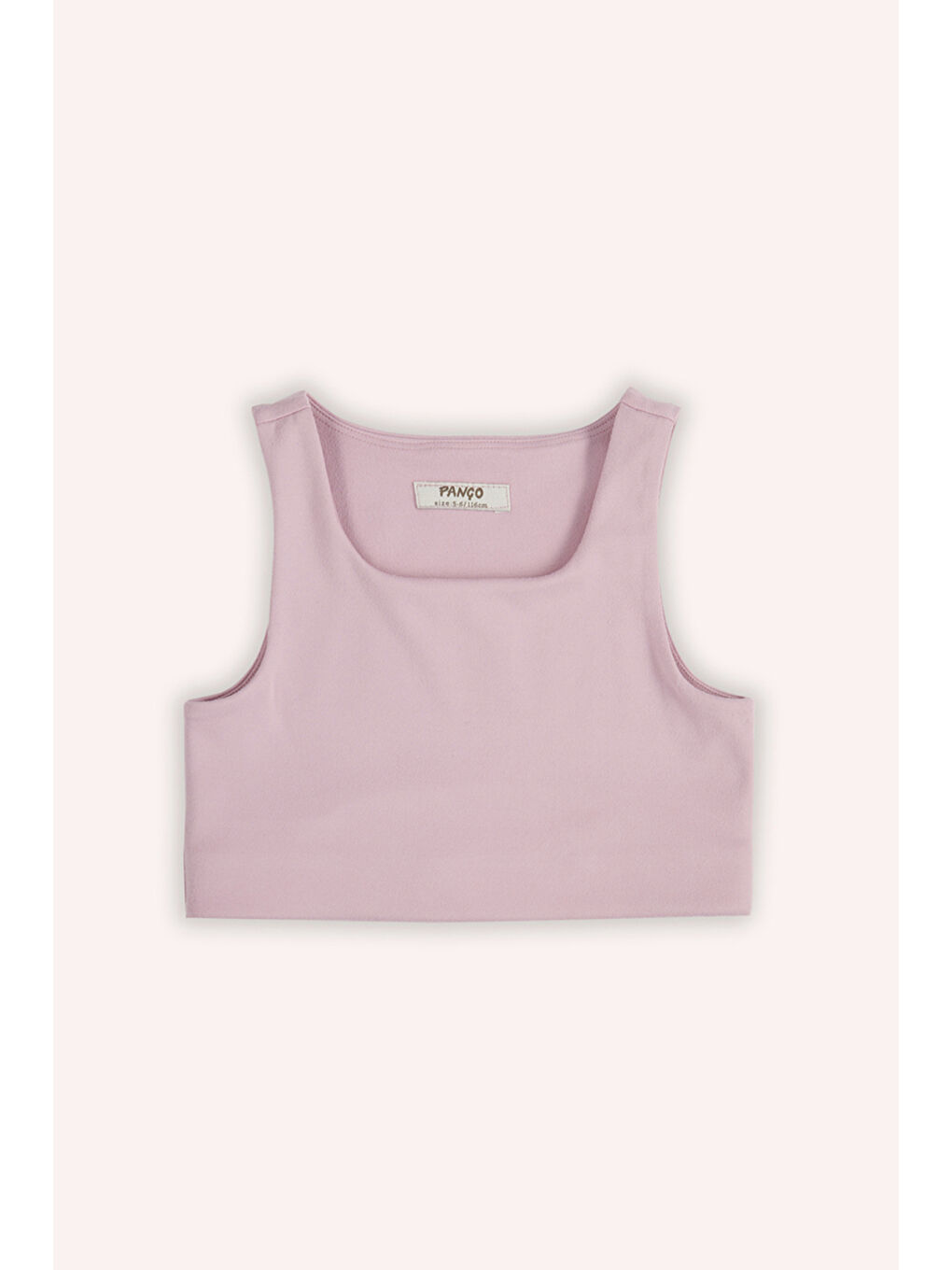 Kız Çocuk Arkası Pencere Detaylı Pembe Atlet-3