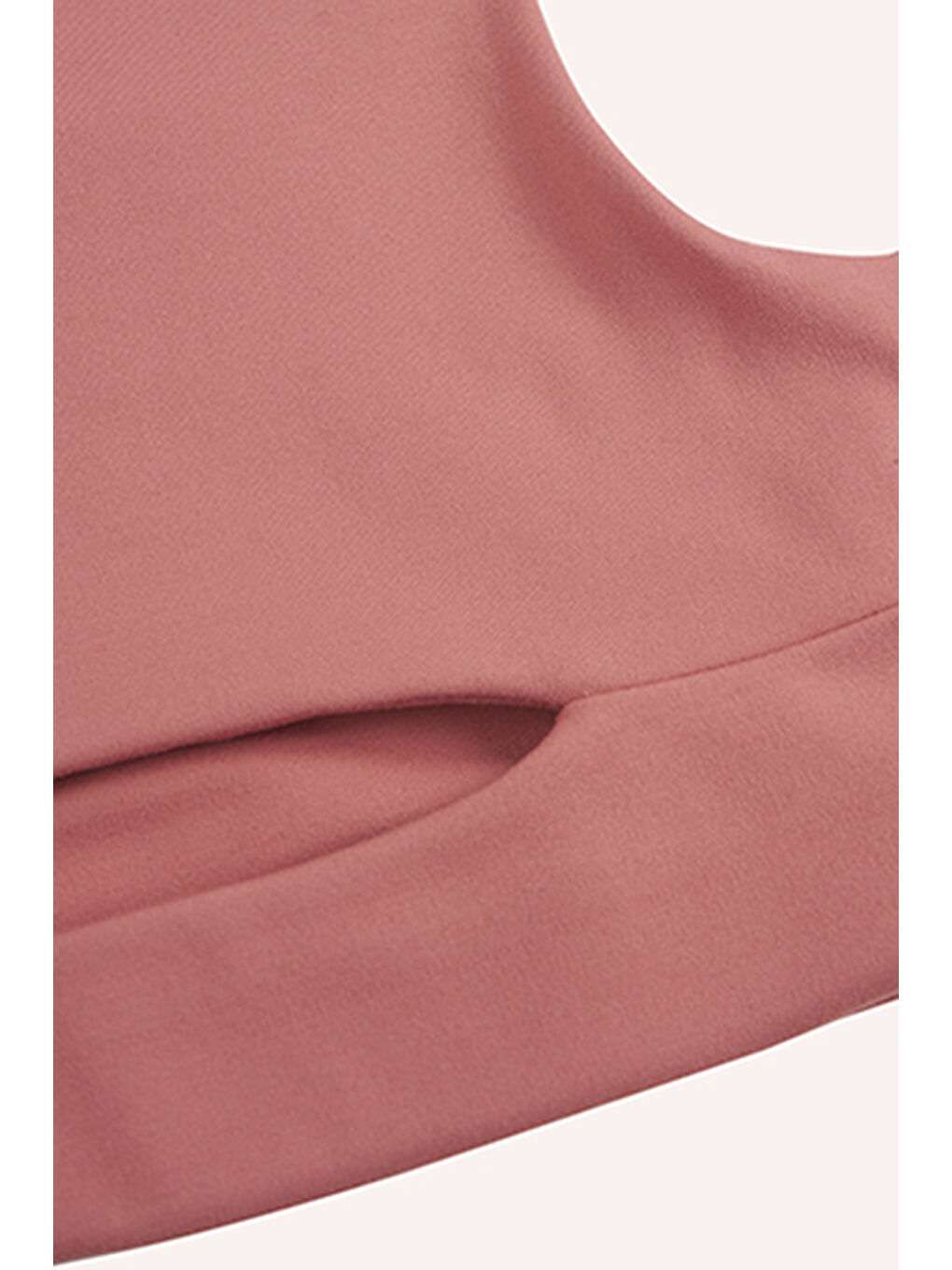 Kırmızı Kız Çocuk Arkası Pencere Detaylı Nar Rengi Atlet-5