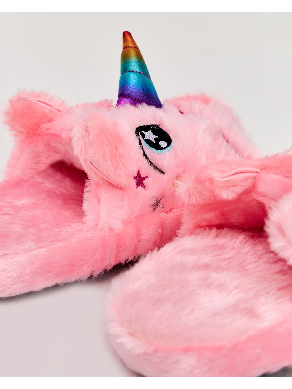 Pembe BANY -  Figürlü Kadın Ev Terliği-4