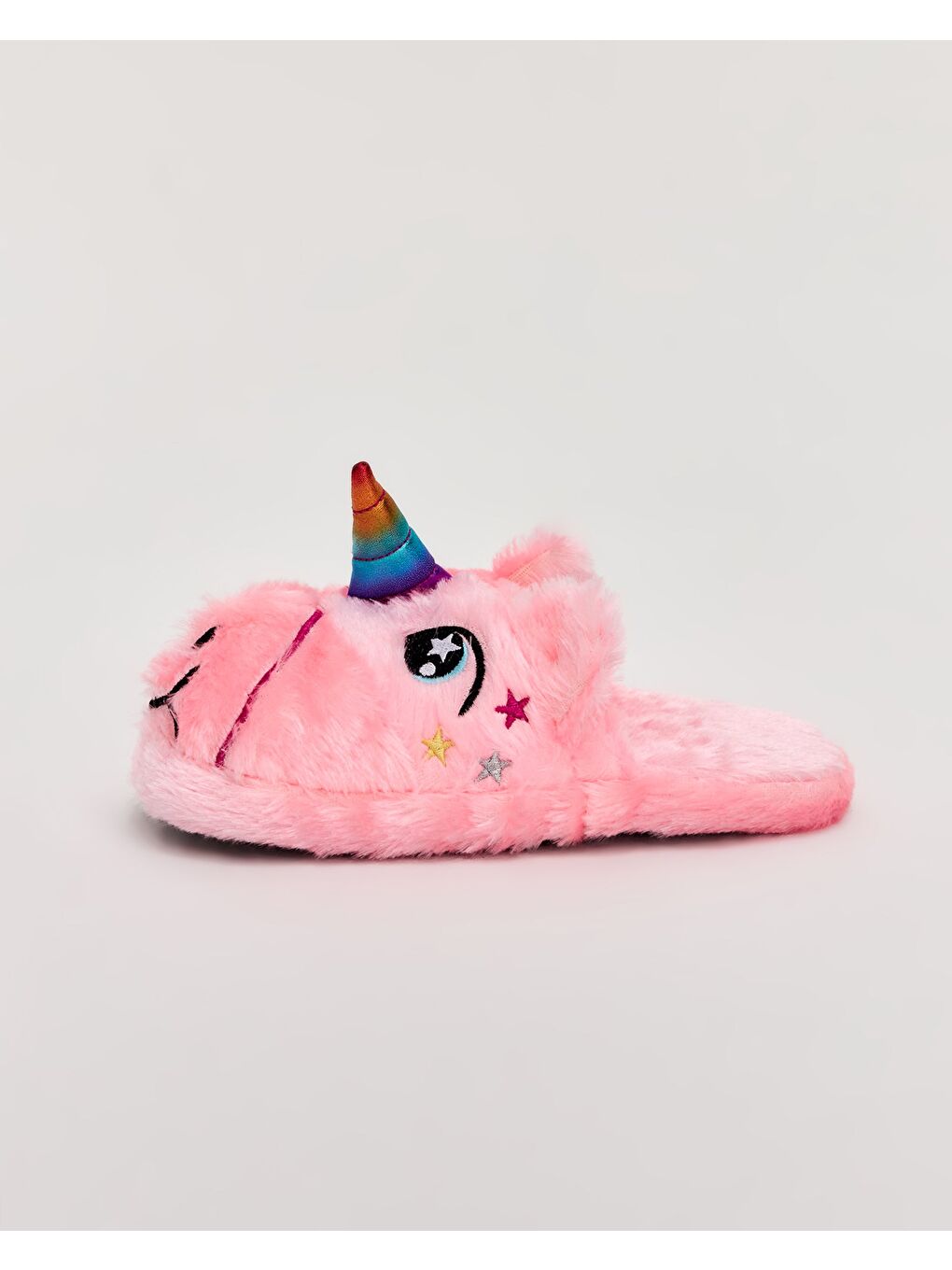 Pembe BANY -  Figürlü Kadın Ev Terliği-6