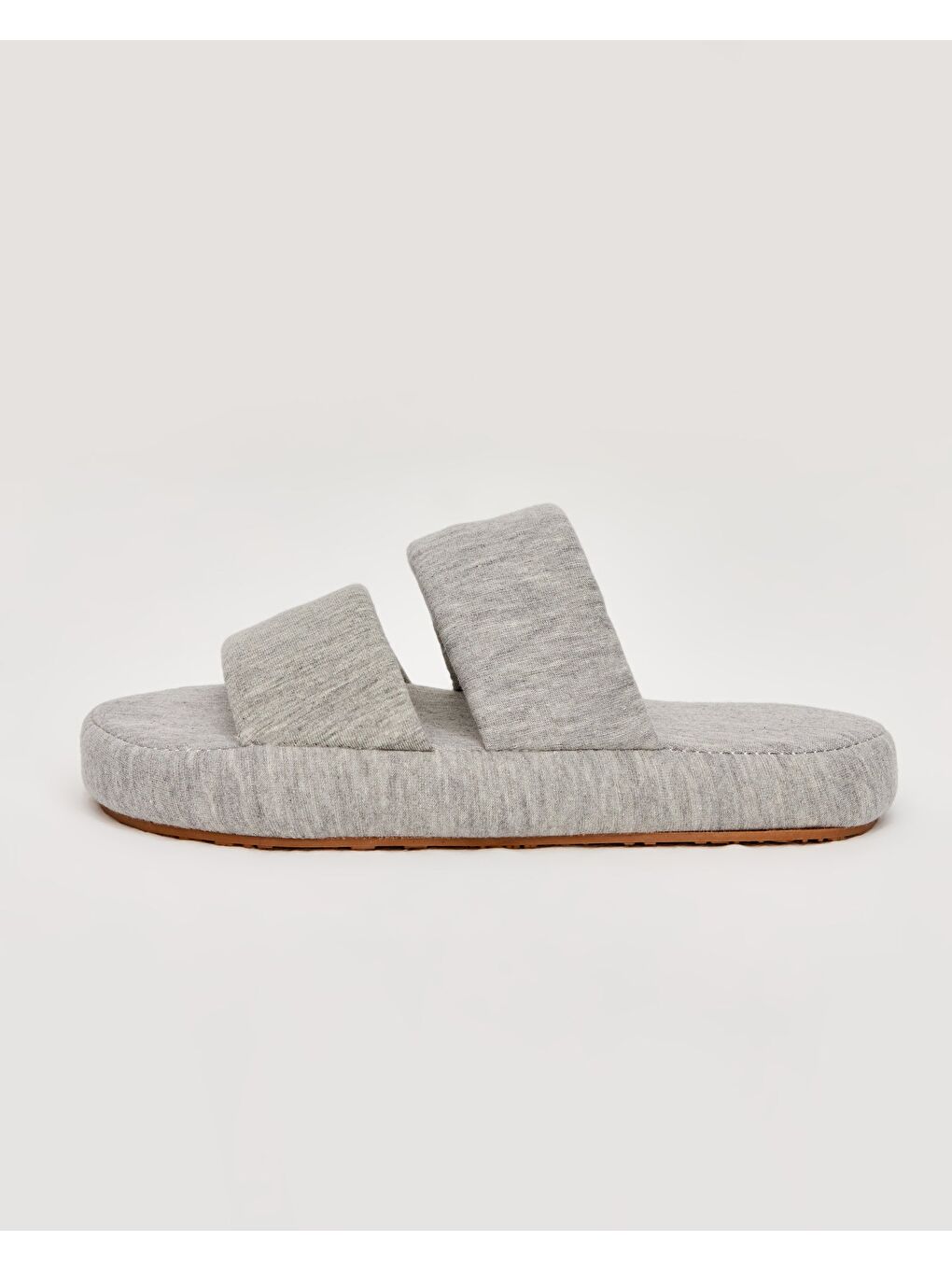 Gri Kadın Ev Terliği - POLİ-F-1