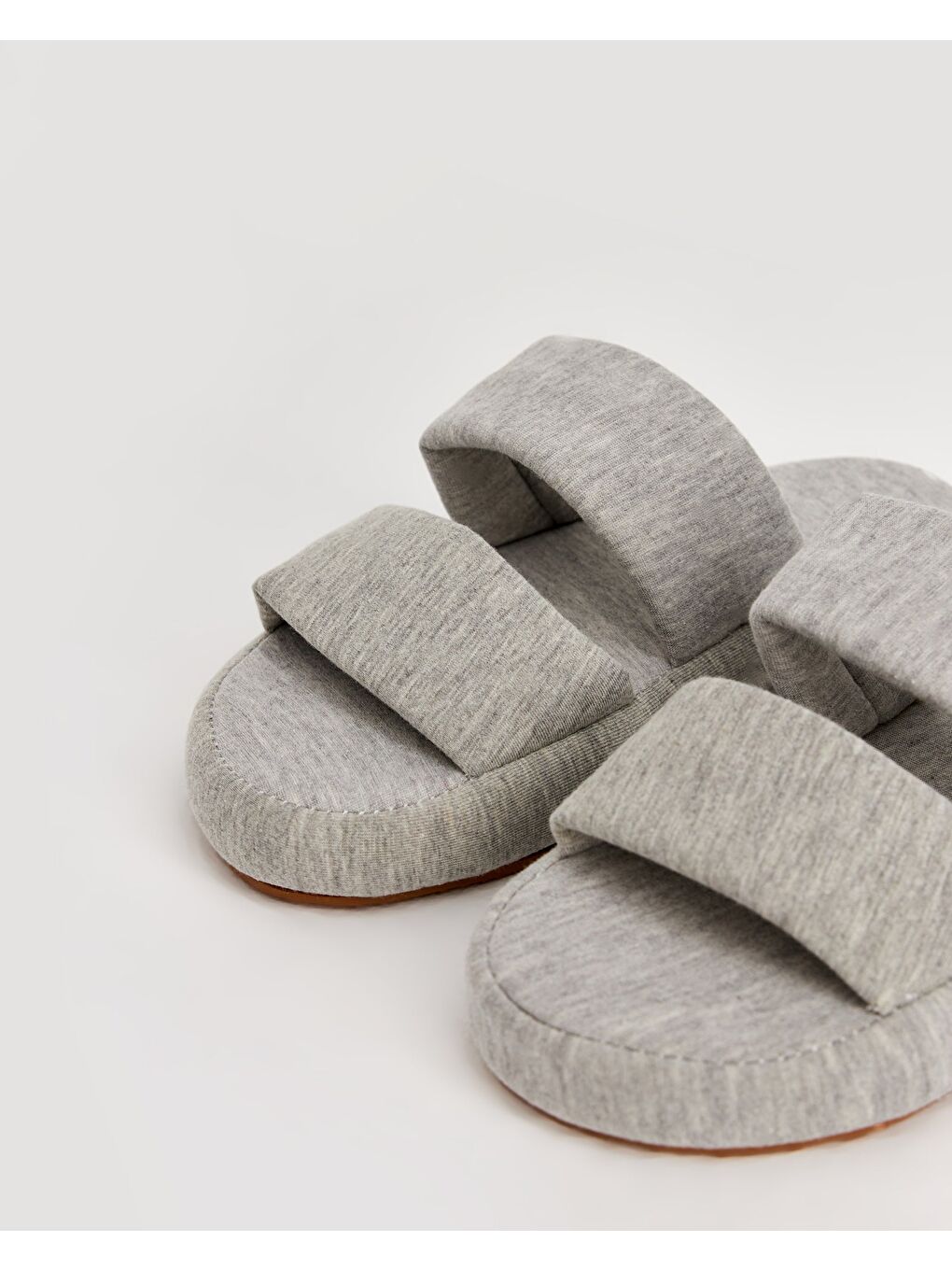 Gri Kadın Ev Terliği - POLİ-F-2