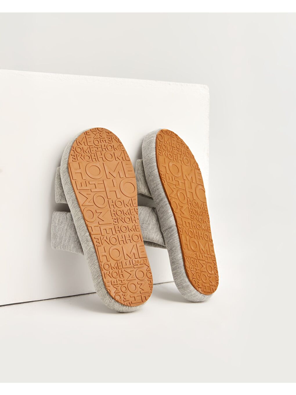 Gri Kadın Ev Terliği - POLİ-F-4