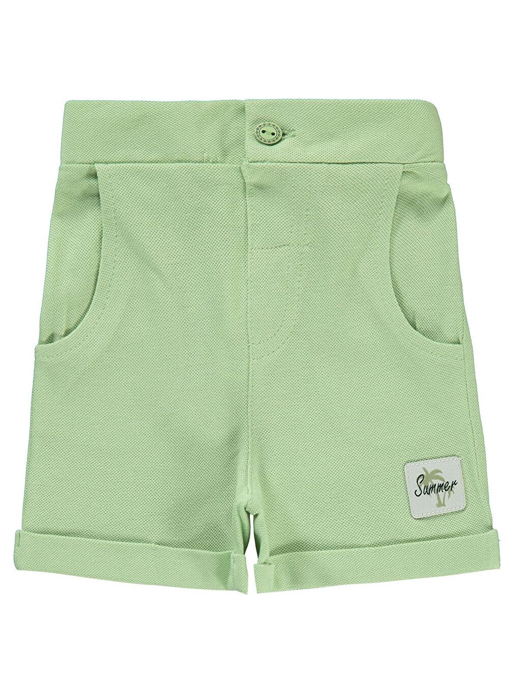 Baby Süs Etiketli 6-18 Ay Şort - Yeşil 6-9 Ay