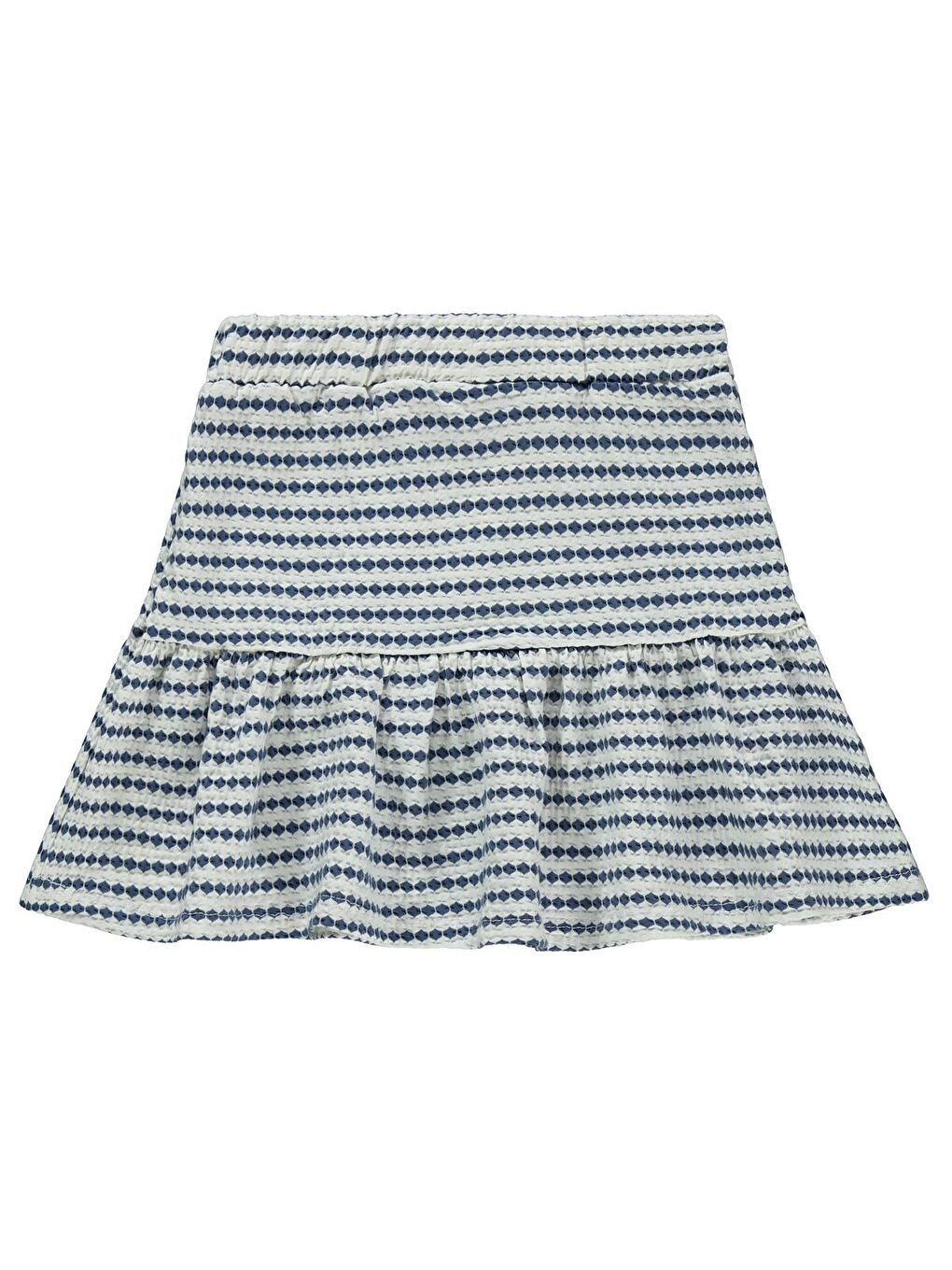 Girls 3 Boyutlu Jakar 6-9 Yaş Etek - Mavi 7-8 Yaş-1