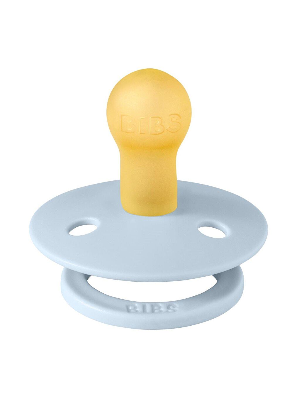 BİBS Mavi Colour Kauçuk Emzik - Baby Blue - 1