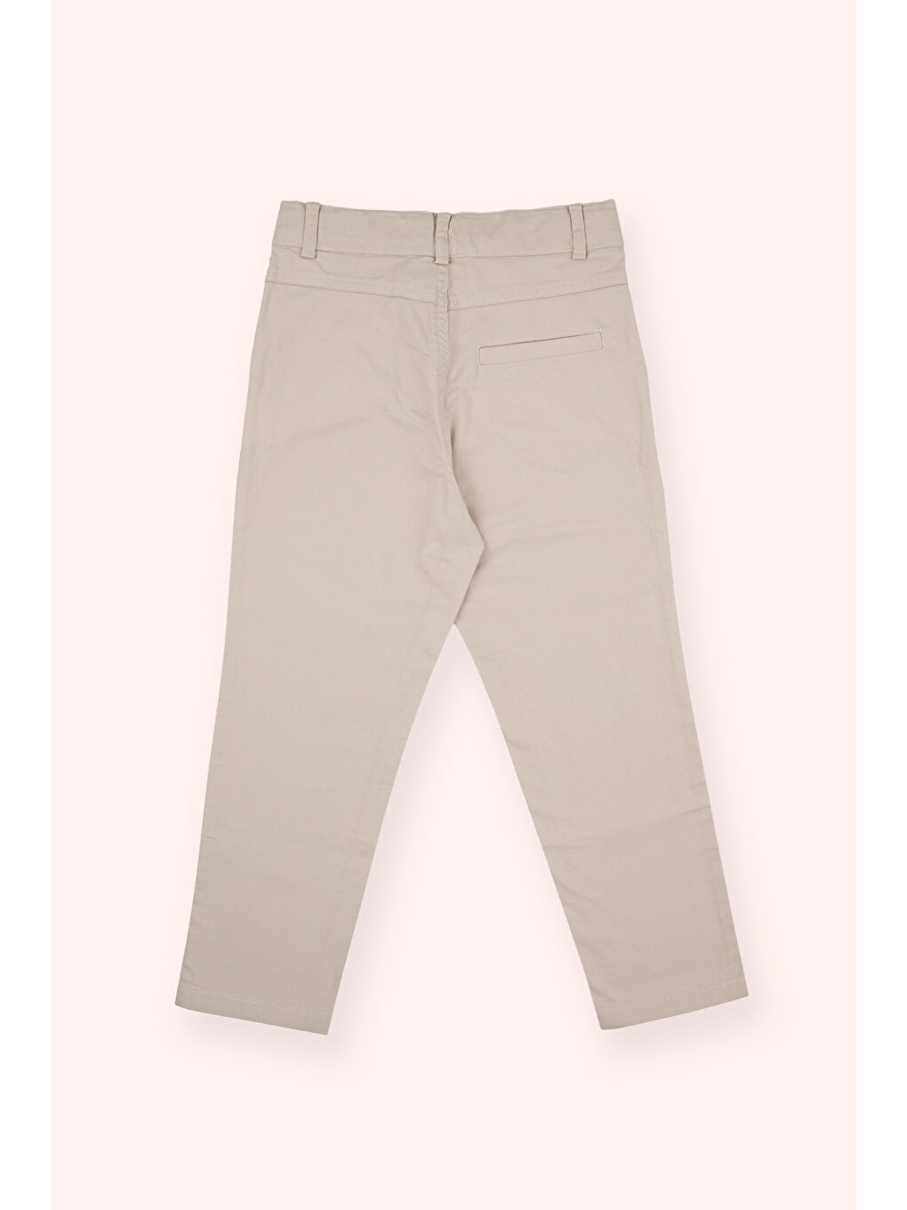 Erkek Çocuk Cepli Bej Pantolon-2