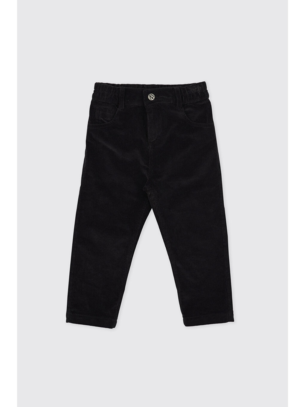 Erkek Bebek Siyah Kadife Pantolon