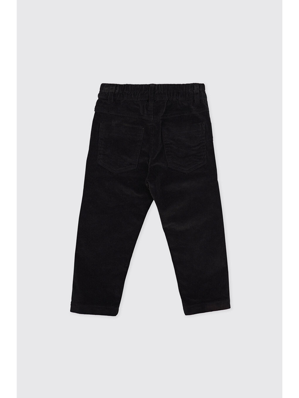 Erkek Bebek Siyah Kadife Pantolon-1