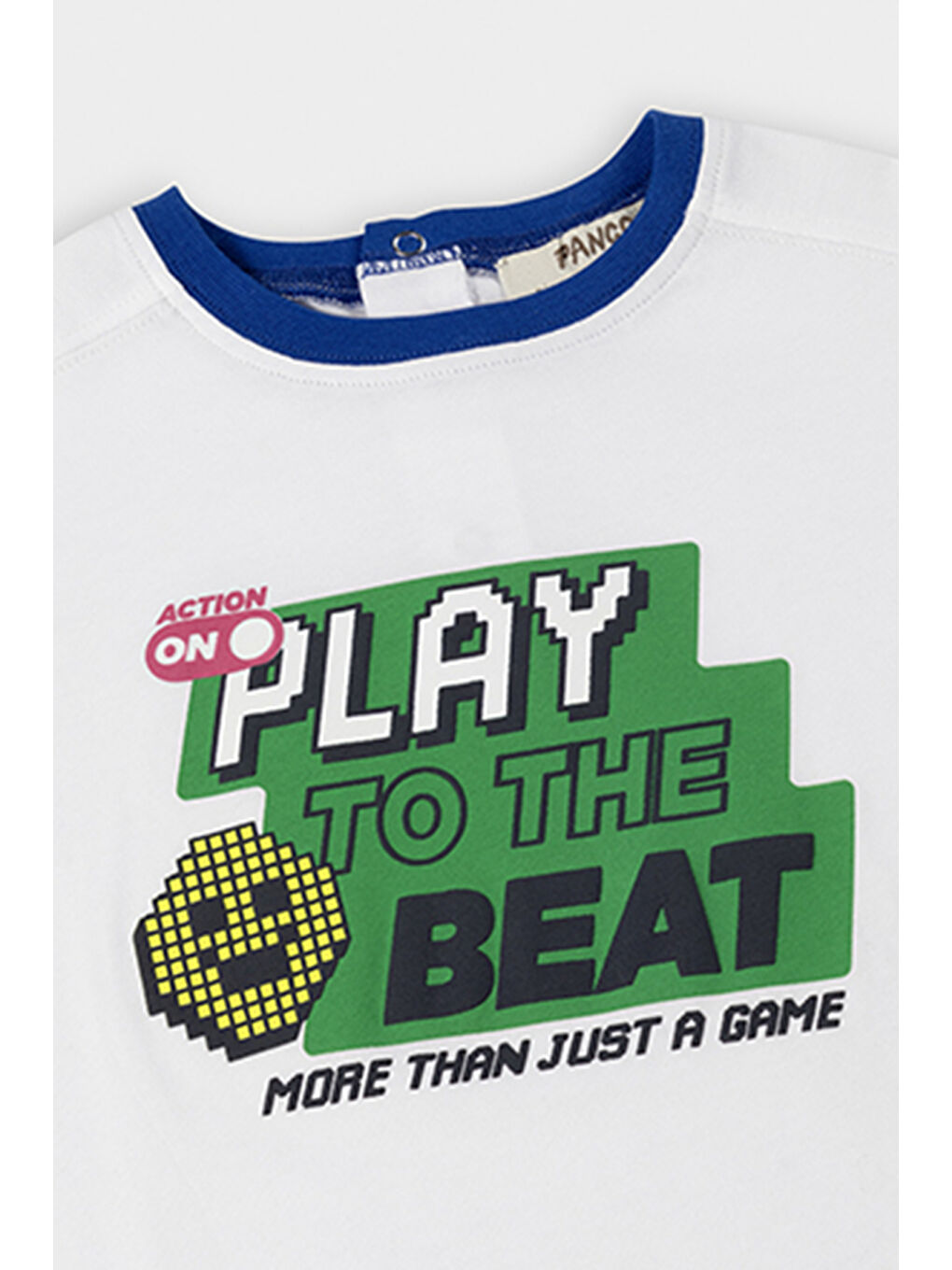 Erkek Bebek Şortlu 2'li Beyaz Takım-4